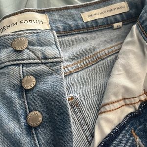 Denim Forum- Arlo High Rise Straight